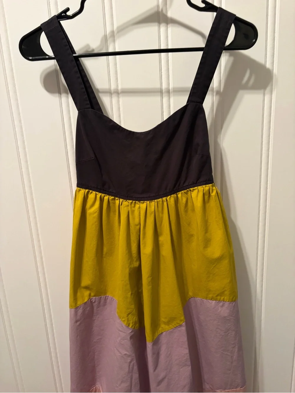 Kate Spade Scallop Color Blocked Midi Dress Size XS